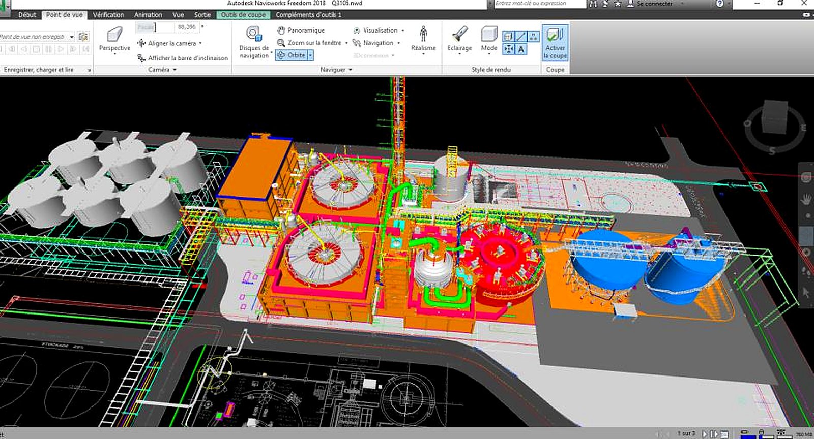 Revue de maquette 3D (Navisworks)